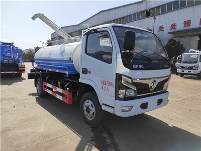 清運養殖場化糞池 高效處理5噸糞污的畜禽糞便運輸車