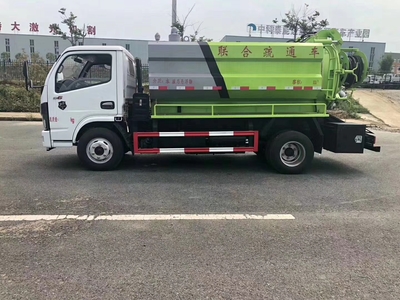國六市政聯(lián)合疏通清洗吸污車與冷藏車配置及價格解析
