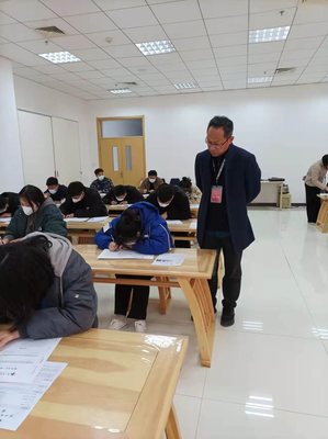 筆墨傳承，夢想起航——中國硬筆書法協(xié)會青少年書畫藝術測評考級在我校成功舉行